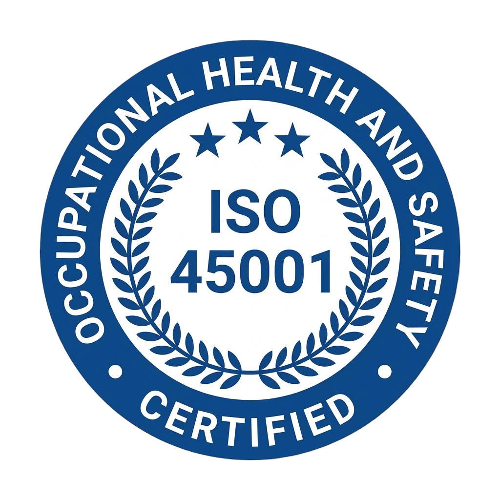 ISO 45001 occupational H&S logo
