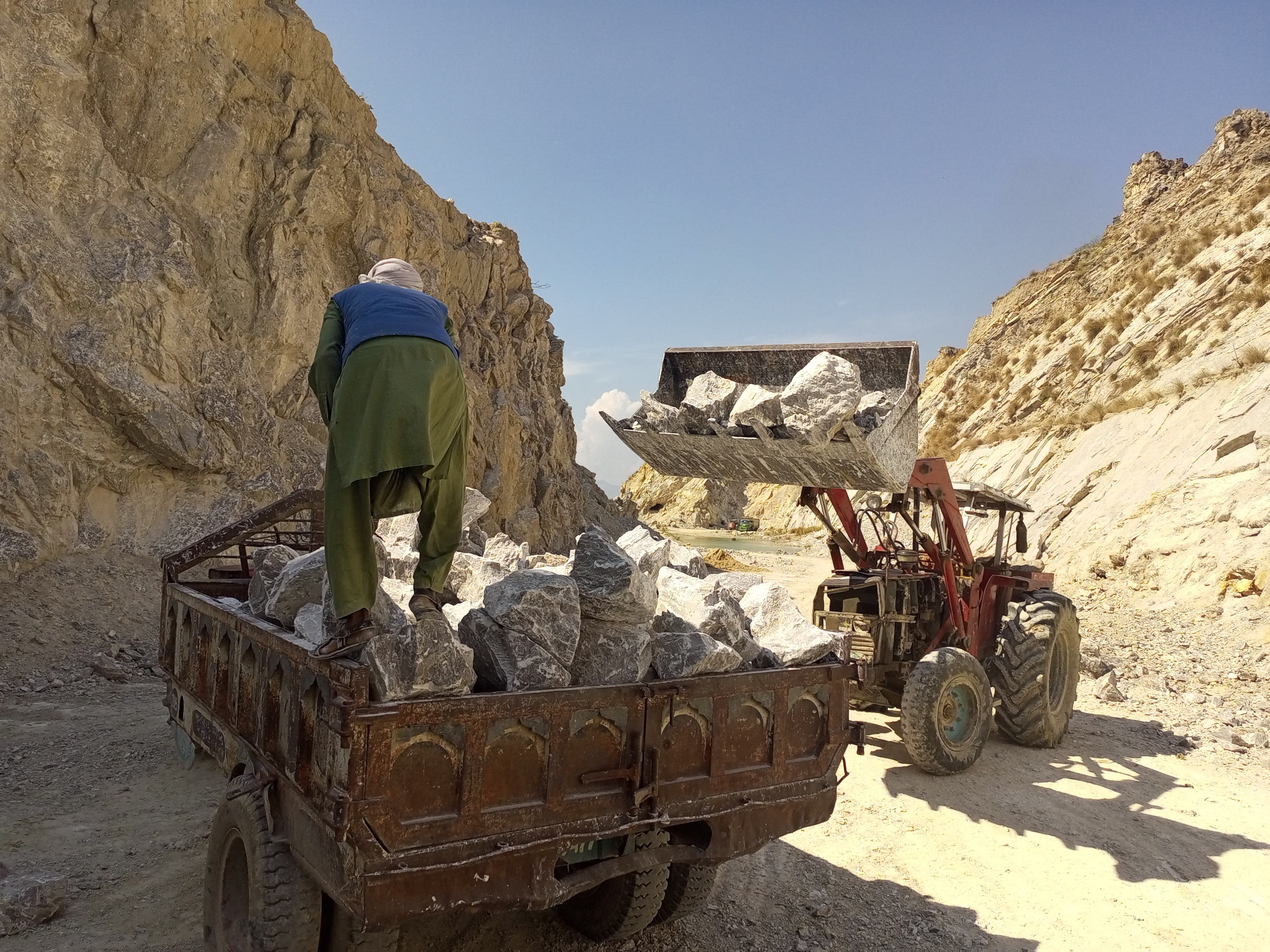 Gypsum Excavation