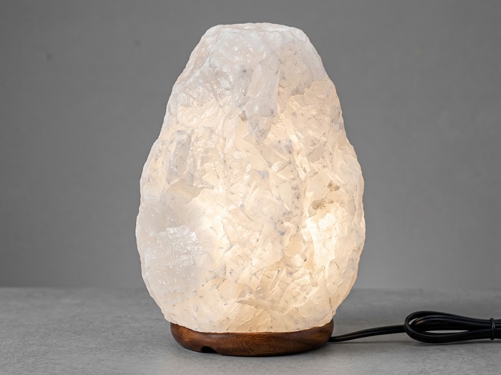 Natural Shape White — Salt Lamps