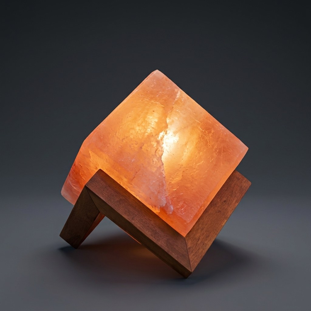 Rock Salt Lamp Penny Cube — Salt Lamps
