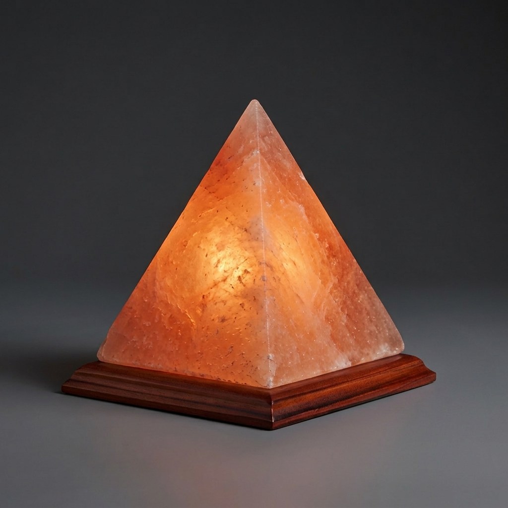 Rock Salt Lamp Pyramid — Salt Lamps