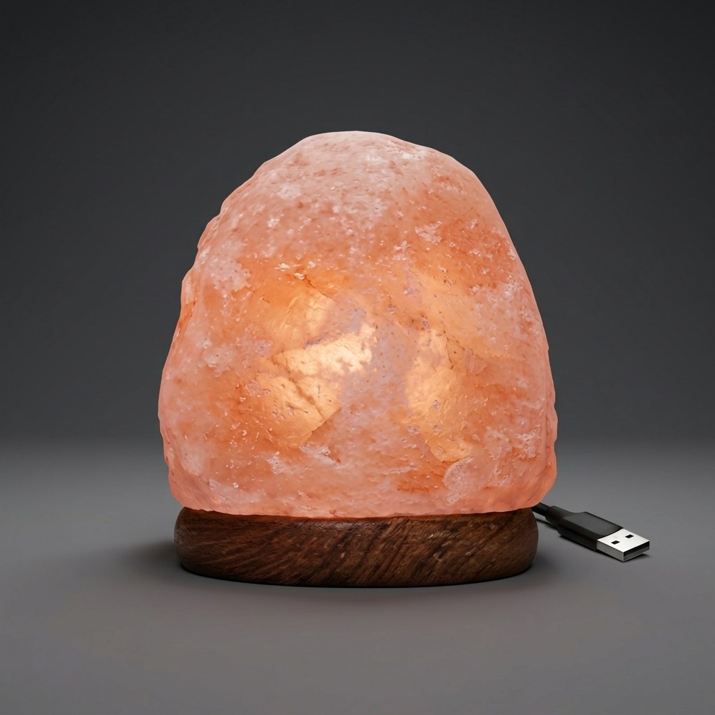 Color Changing USB Salt Lamp – Natural — Salt Lamps