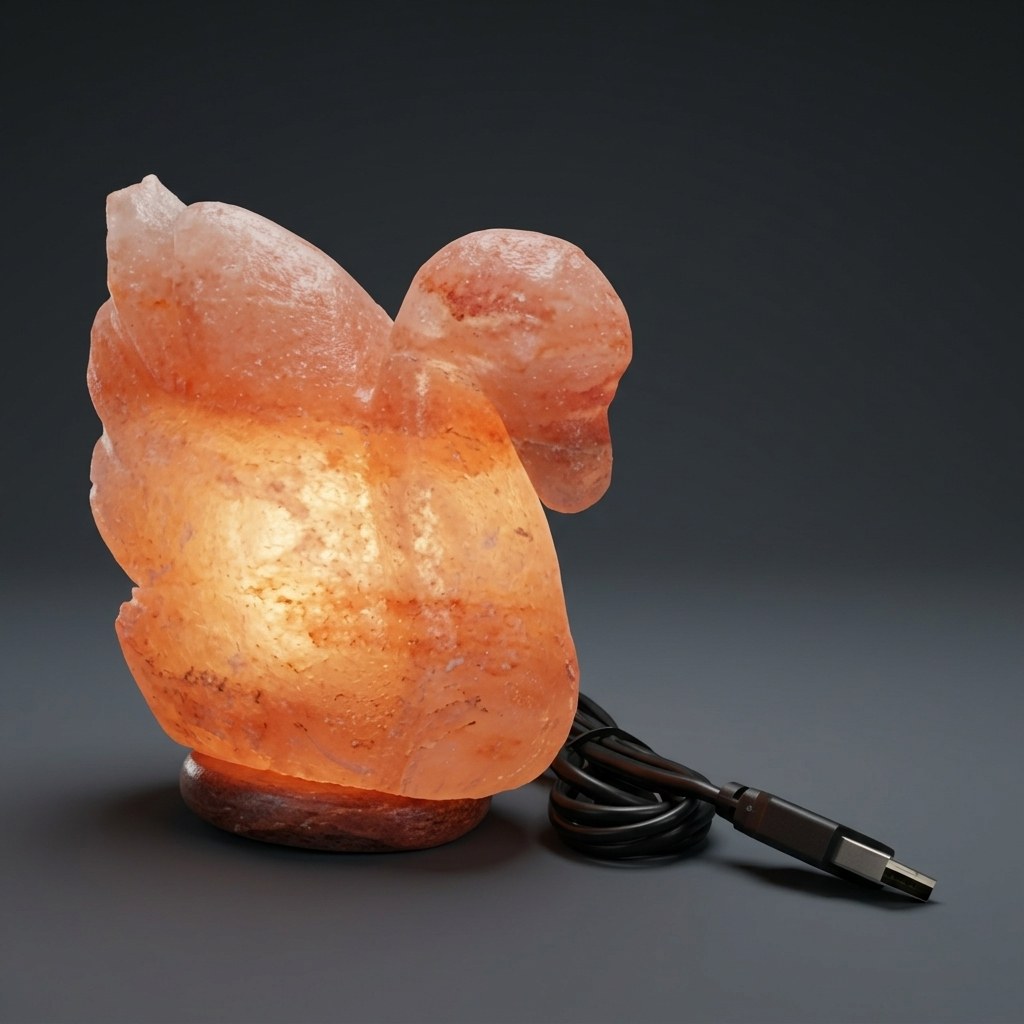 Color Changing USB Salt Lamp – Duck — Salt Lamps