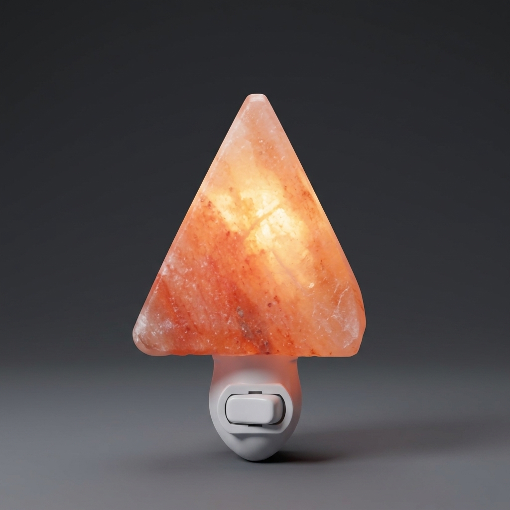 Himalayan Salt Night Light – Pyramid — Salt Lamps