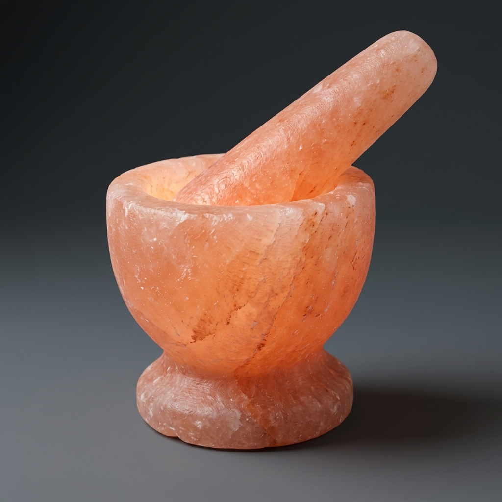 Pink Salt Mortar & Pestle — Cullinary Collection